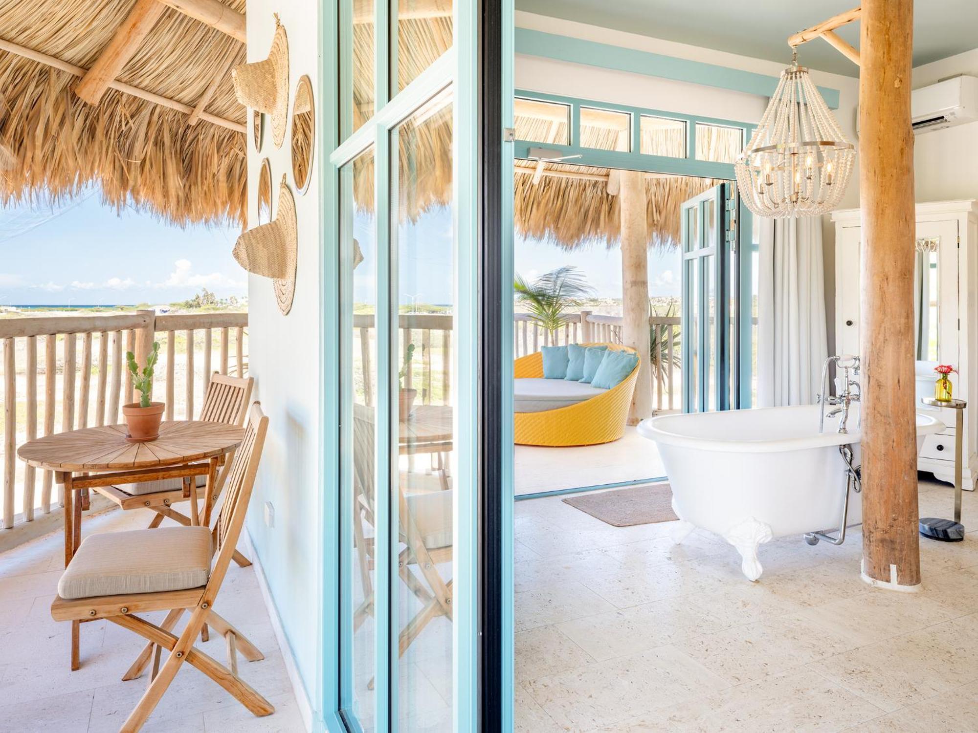 Boardwalk Boutique Hotel Aruba - Adults Only パームビーチ エクステリア 写真